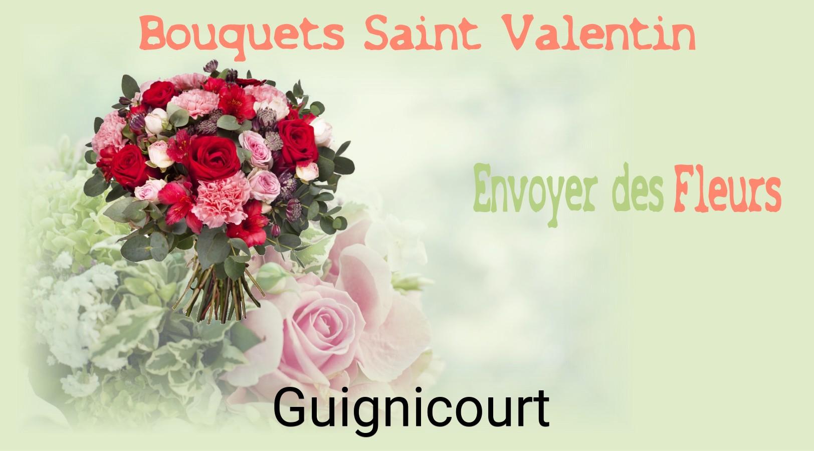 Roses de Saint-Valentin livrées à Guignicourt